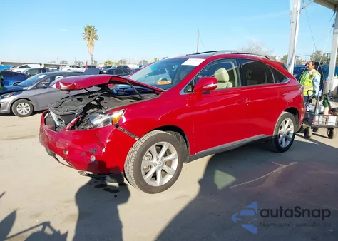 2011 Lexus Rx 350 z USA, uszkodzony, nr VIN JTJZK1BA3B2002830